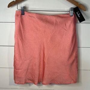 Lulu’s Coral Pink Skirt